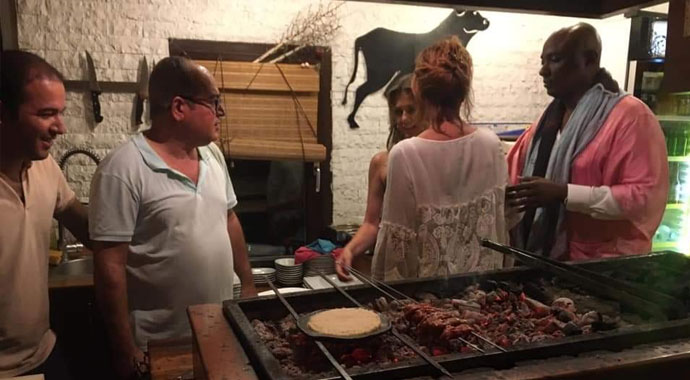 Norveç prensesinin kebap keyfi