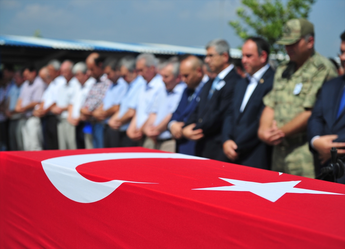 Şehit Osman Budak'a son görev