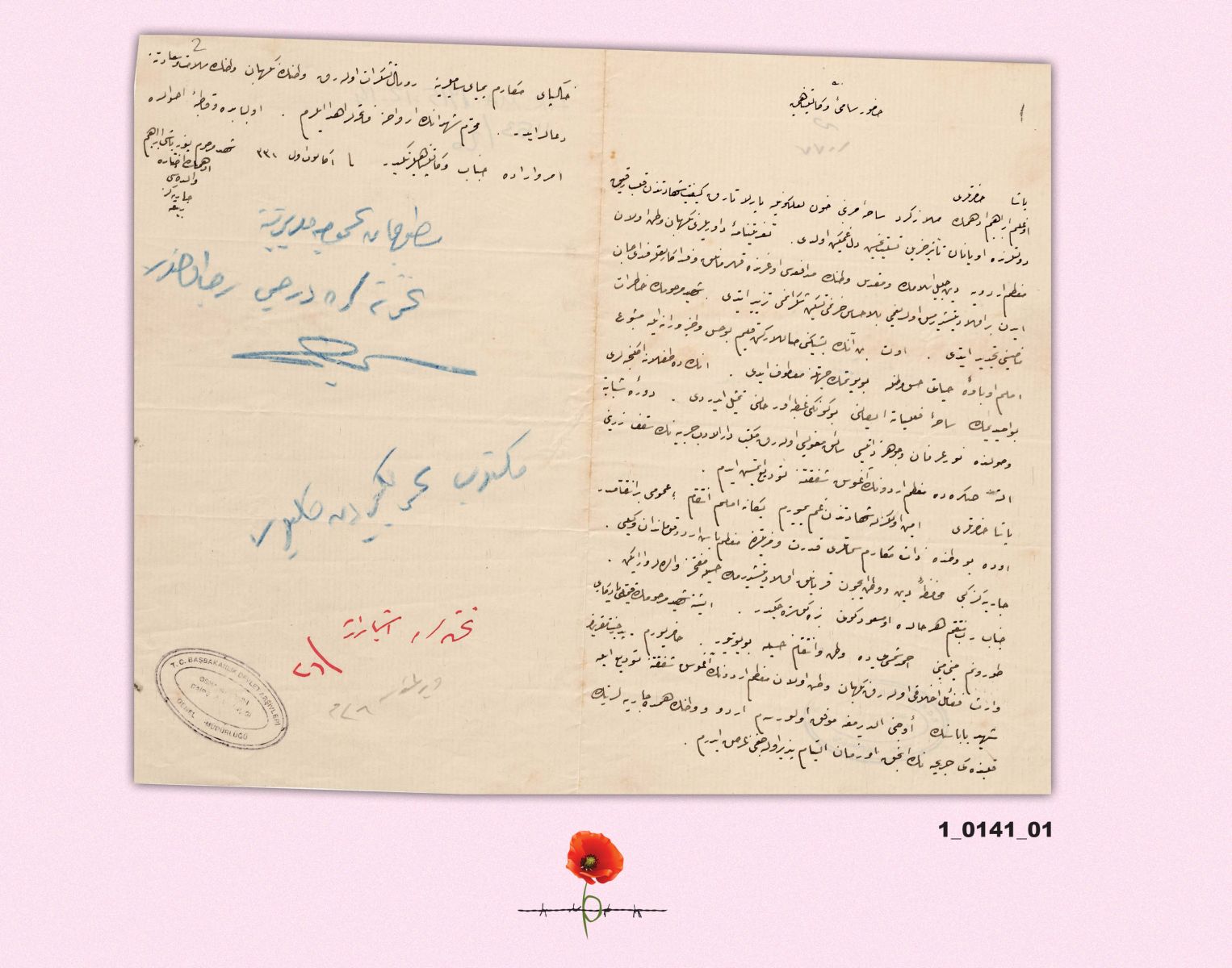 Birinci Dünya Savaşı'nın tarihî belleği Devlet Arşivlerinde korunuyor