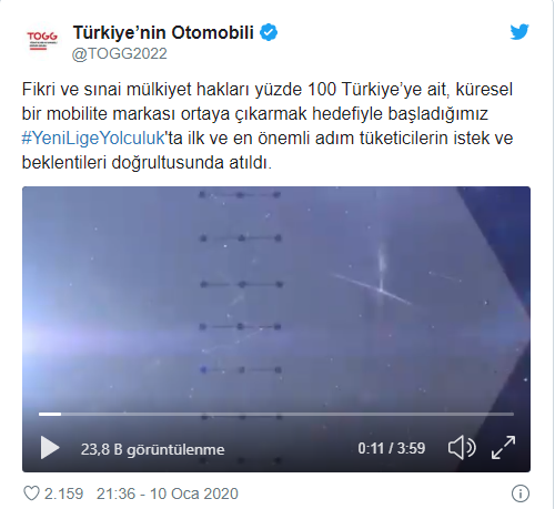 'Türkiye'nin Otomobili'nin belgeseli yayınlandı