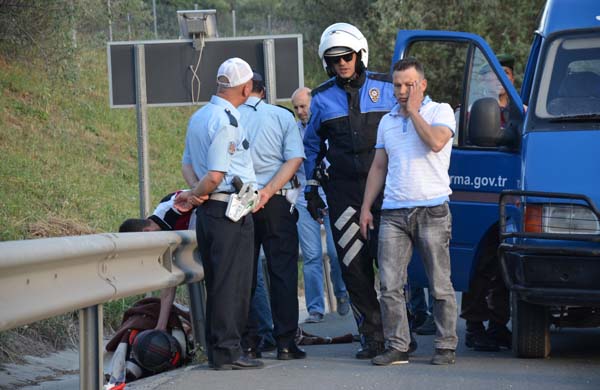 Otobanda sürat motoruyla feci son