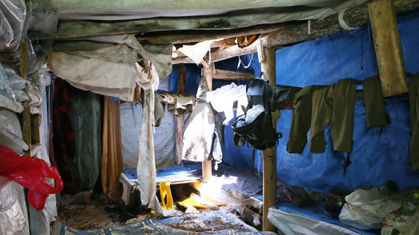 PKK sığınakları imha edildi