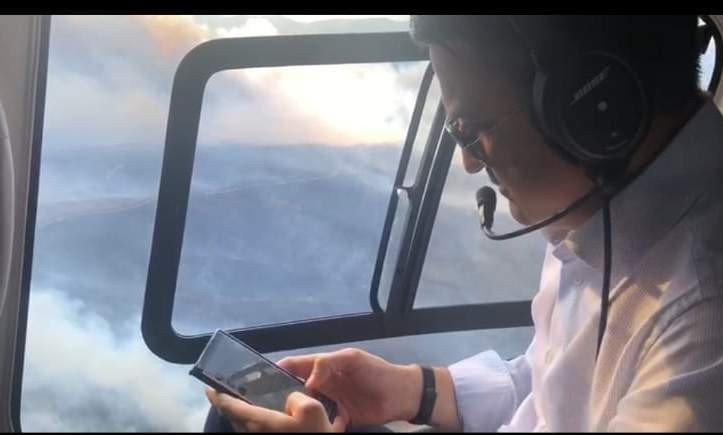 Bakan Pakdemirli'den yangın açıklaması