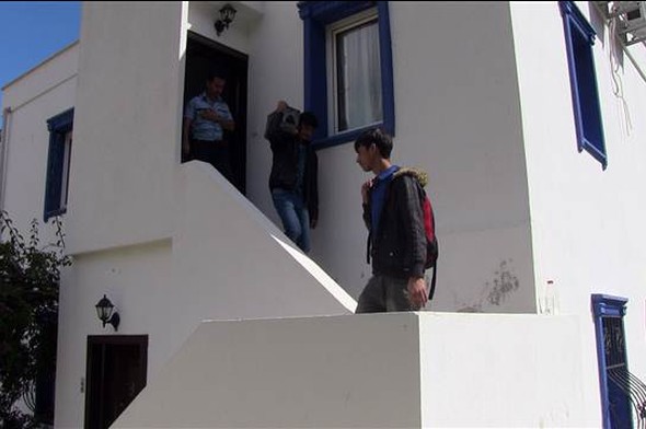 Villadan çıkanlar şaşkına uğrattı!