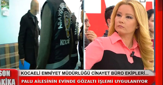 Palu ailesine canlı yayında gözaltı Palu ailesine canlı yayında gözaltı