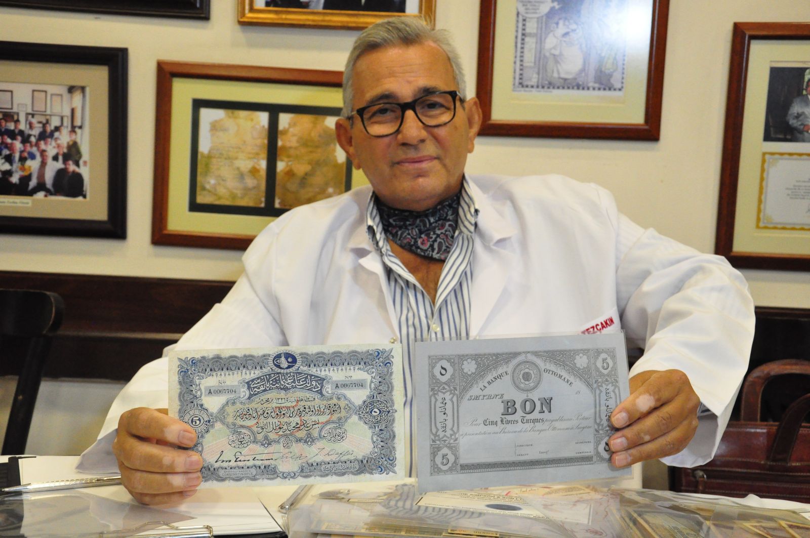 50 yılın birikimi tarihi paraları Cumhurbaşkanlığı’na bağışlamak istiyor