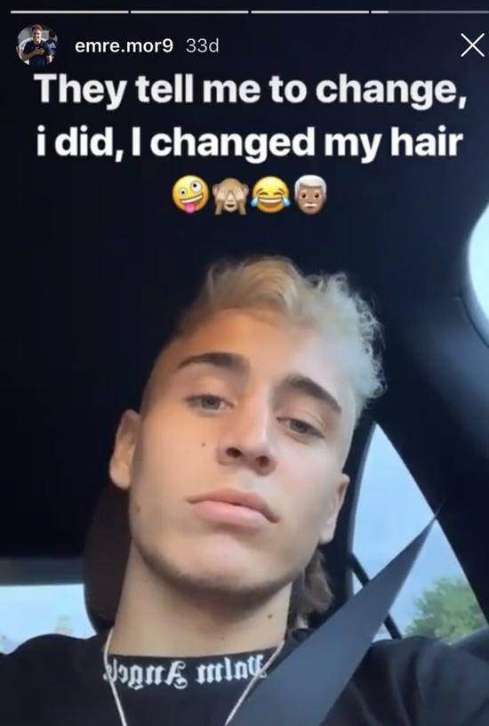 Maç sırasında Emre Mor'dan tepki çeken paylaşım