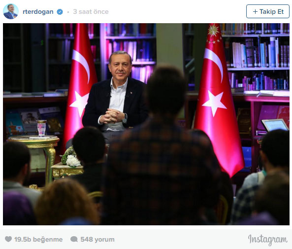 Erdoğan Instagram'dan paylaştı: Büyük mutluluk duydum
