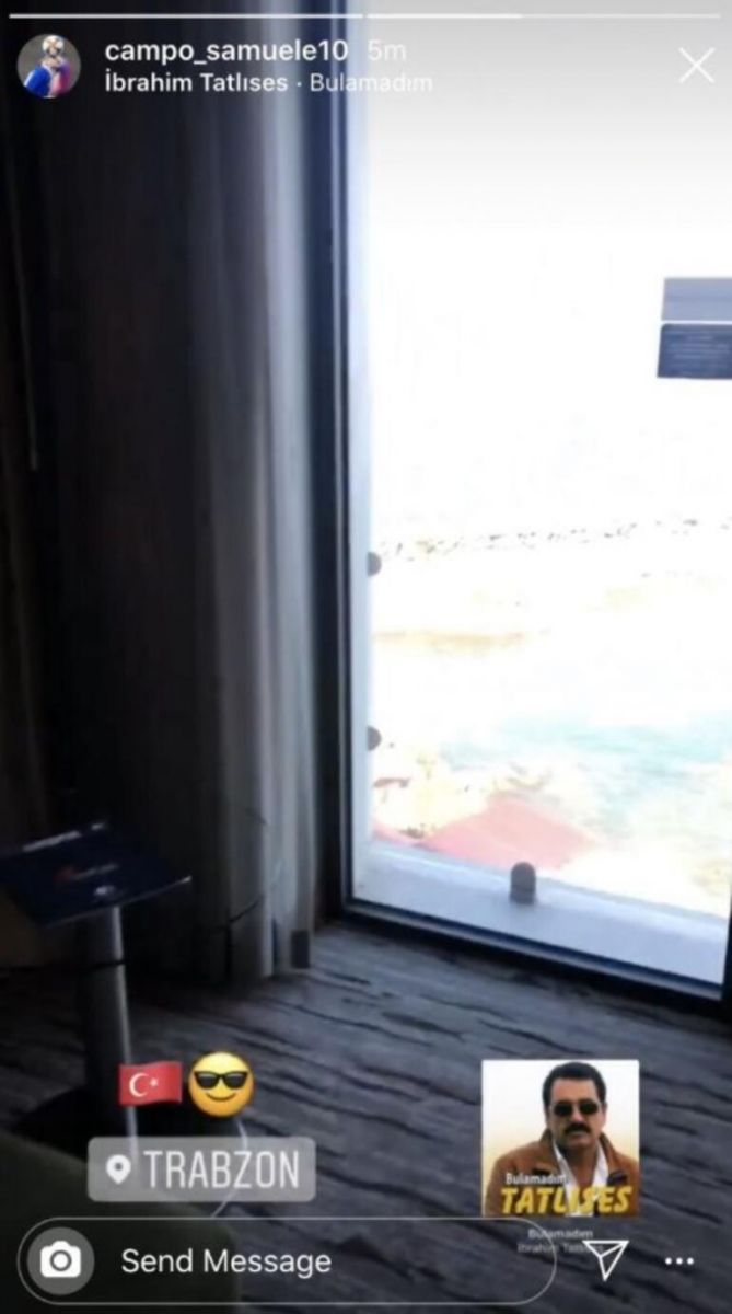 Basel'li futbolcu Samuele Campo'dan İbrahim Tatlıses sürprizi