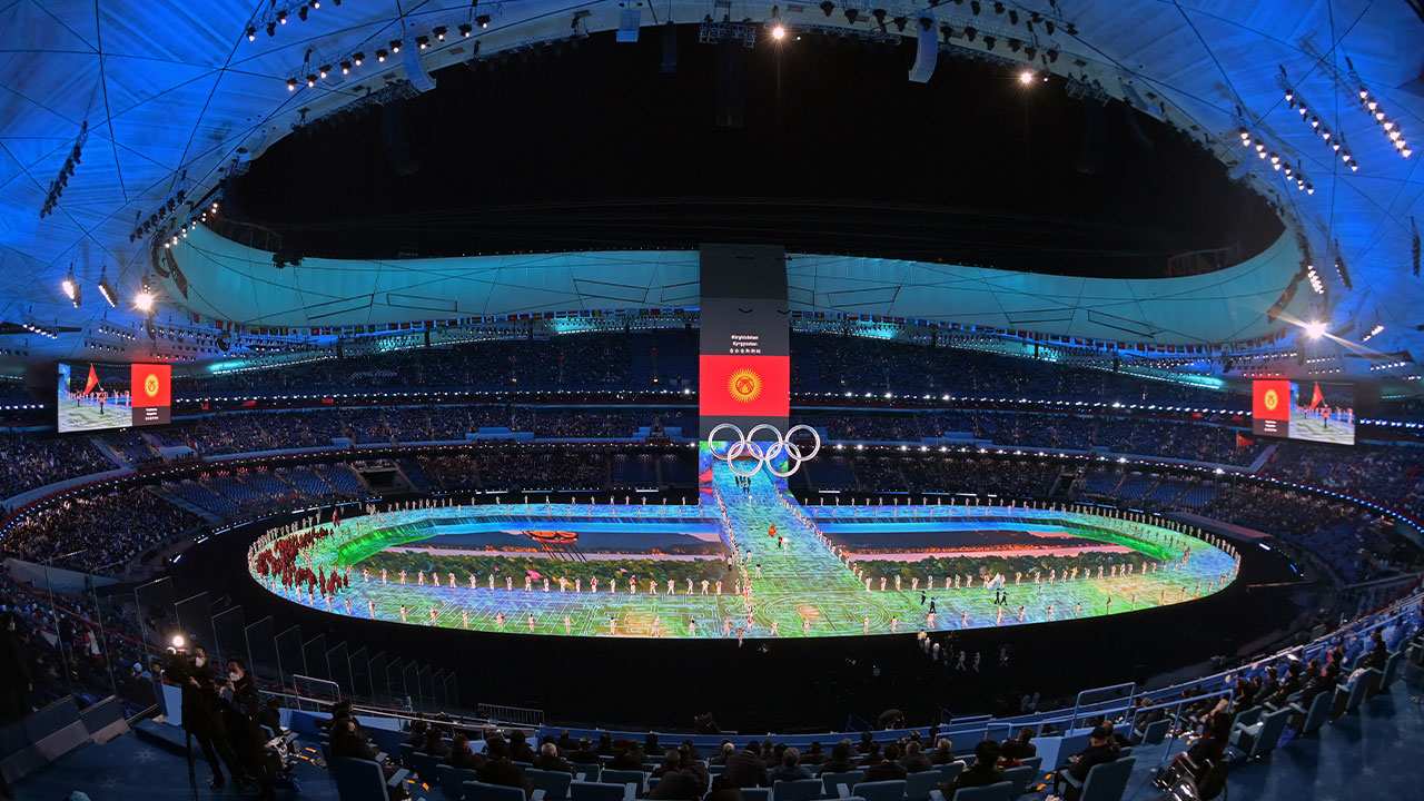 2022 Pekin Kış Olimpiyatları başladı