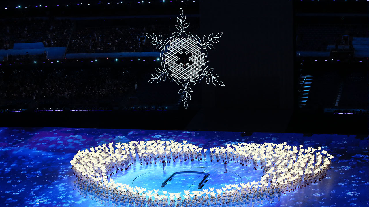 2022 Pekin Kış Olimpiyatları başladı 2022 Pekin Kış Olimpiyatları başladı