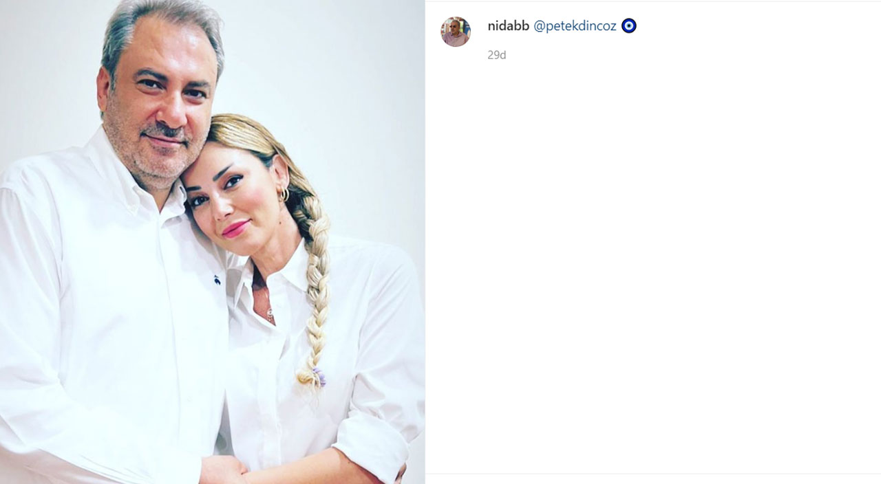 4 ay önce boşanan Petek Dinçöz evlilik yolunda ilk adımı attı! “Rabbim bizi birbirimizden ayırmasın”