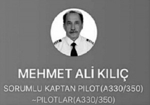 Türk Hava Yolları Kaptan Pilotu Koronavirüs nedeniyle hayatını kaybetti