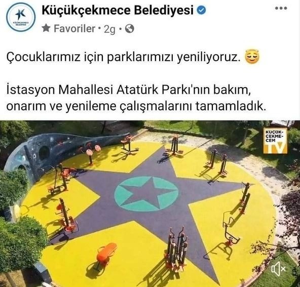 CHP'li Küçükçekmece Belediyesi İstanbul'un göbeğine PKK sembolleri yaptırdı