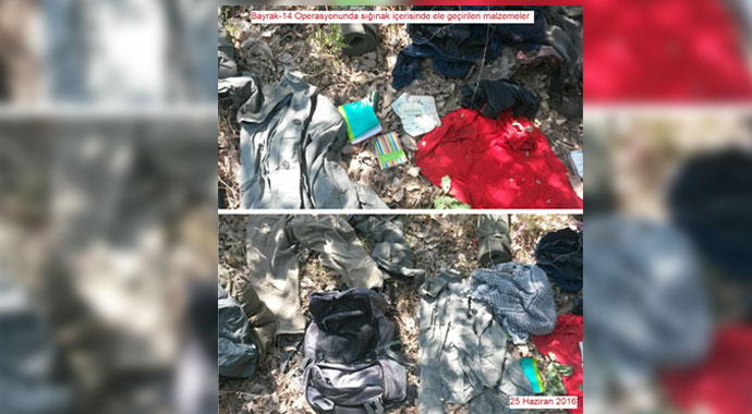 Askerler PKK'ya nefes aldırmıyor! Çok sayıda mühimmat ele geçirildi