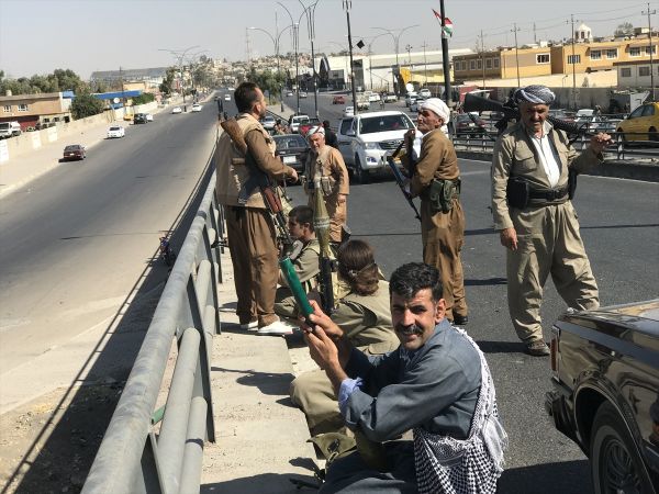 PKK'lı teröristler Kerkük'te devrede