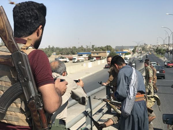 PKK'lı teröristler Kerkük'te devrede