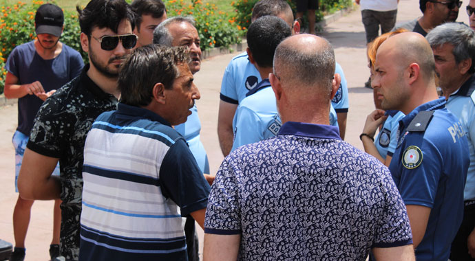 Dünyaca ünlü sahilde yıkım gerginliği