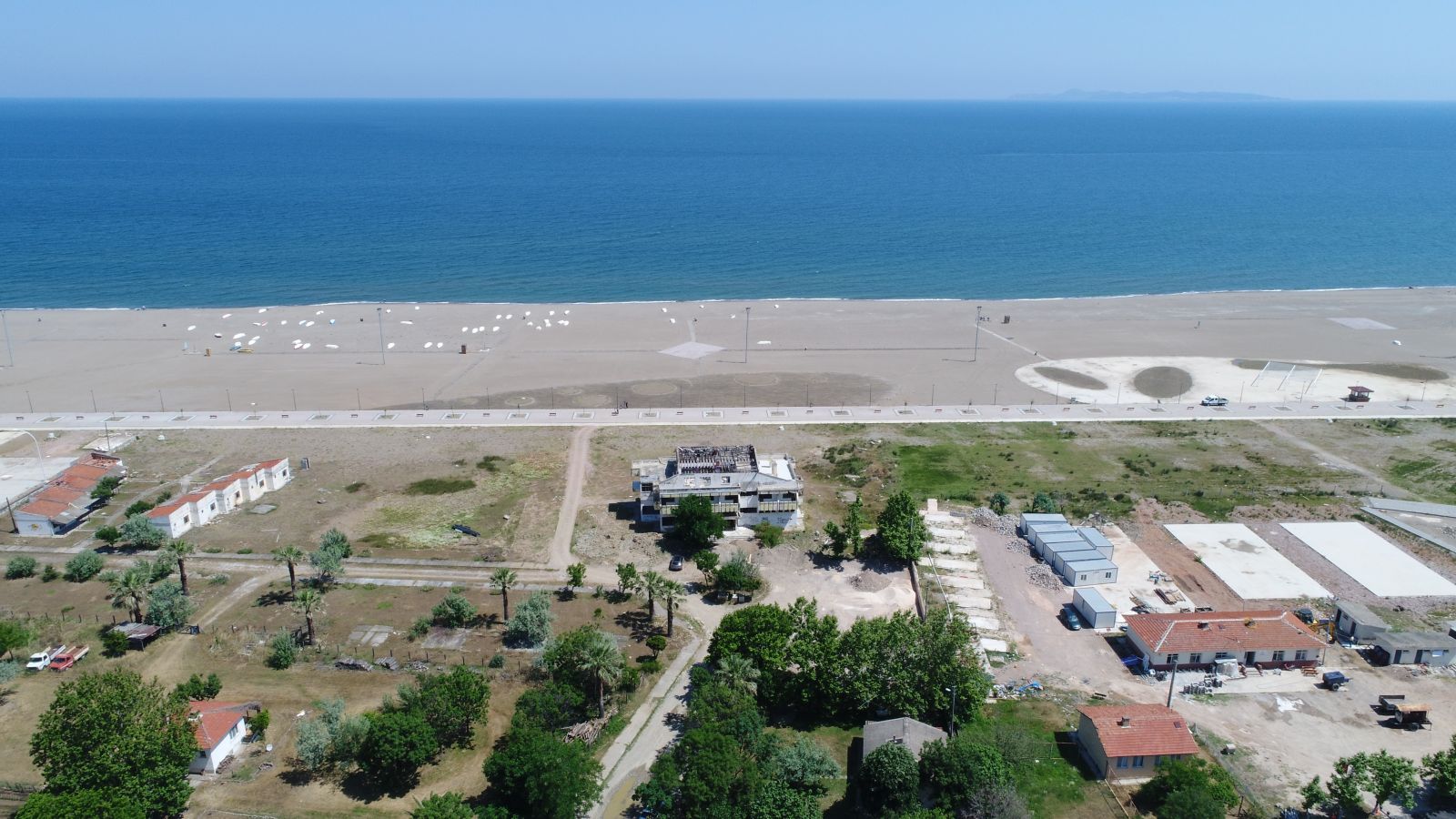 Çalışmalar sona geldi...Tamamlandığında Türkiye'nin en uzun plajı olacak Çalışmalar sona geldi...Tamamlandığında Türkiye'nin en uzun plajı olacak