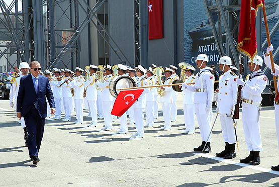 Erdoğan, 'Kınalıada'yı denize indirdi, 'İstanbul'un da ilk kaynağını yaptı Erdoğan, 'Kınalıada'yı denize indirdi, 'İstanbul'un da ilk kaynağını yaptı
