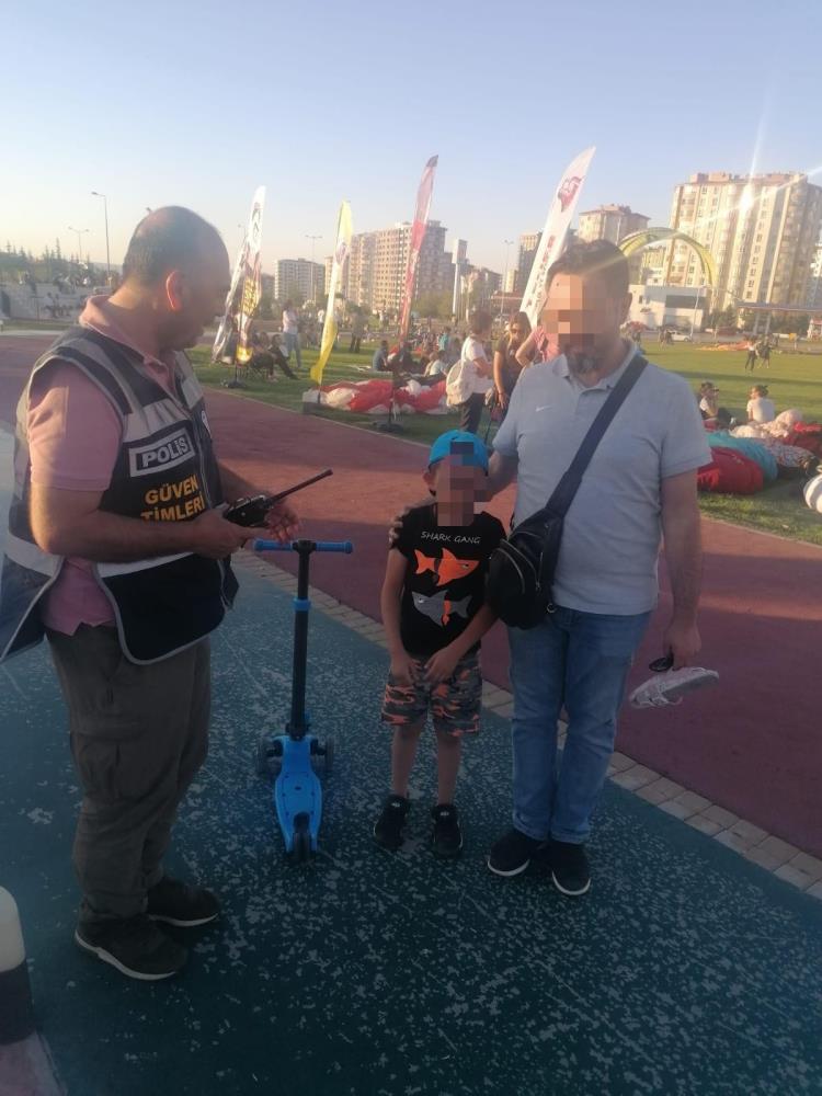 Kayseri'de kayıp çocuk bulundu