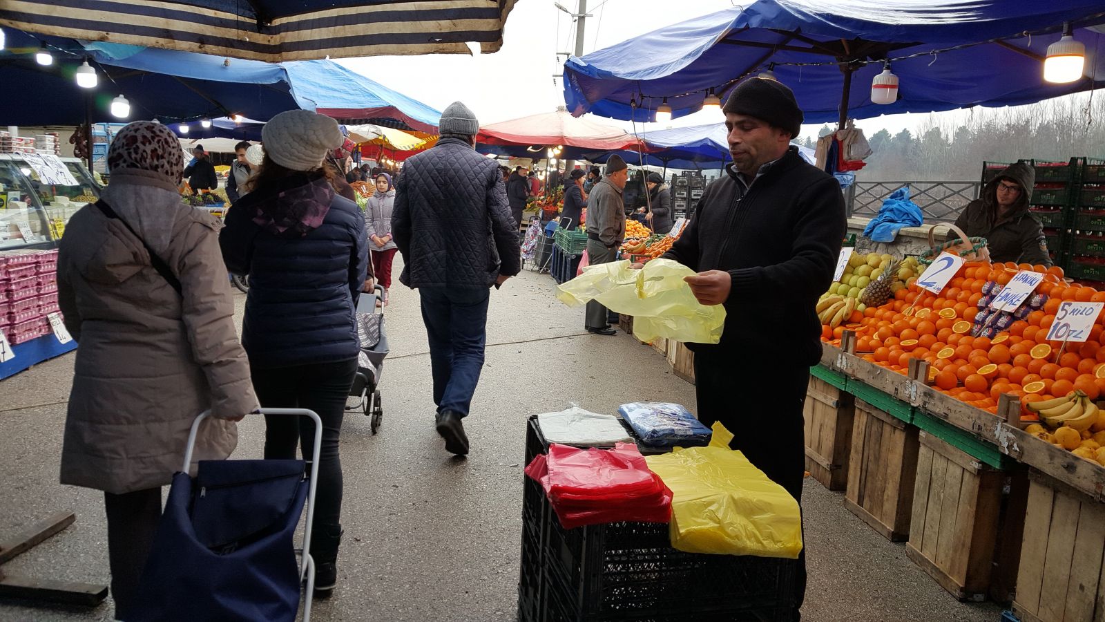 Poşet; markette 25, tezgahta 10 kuruş