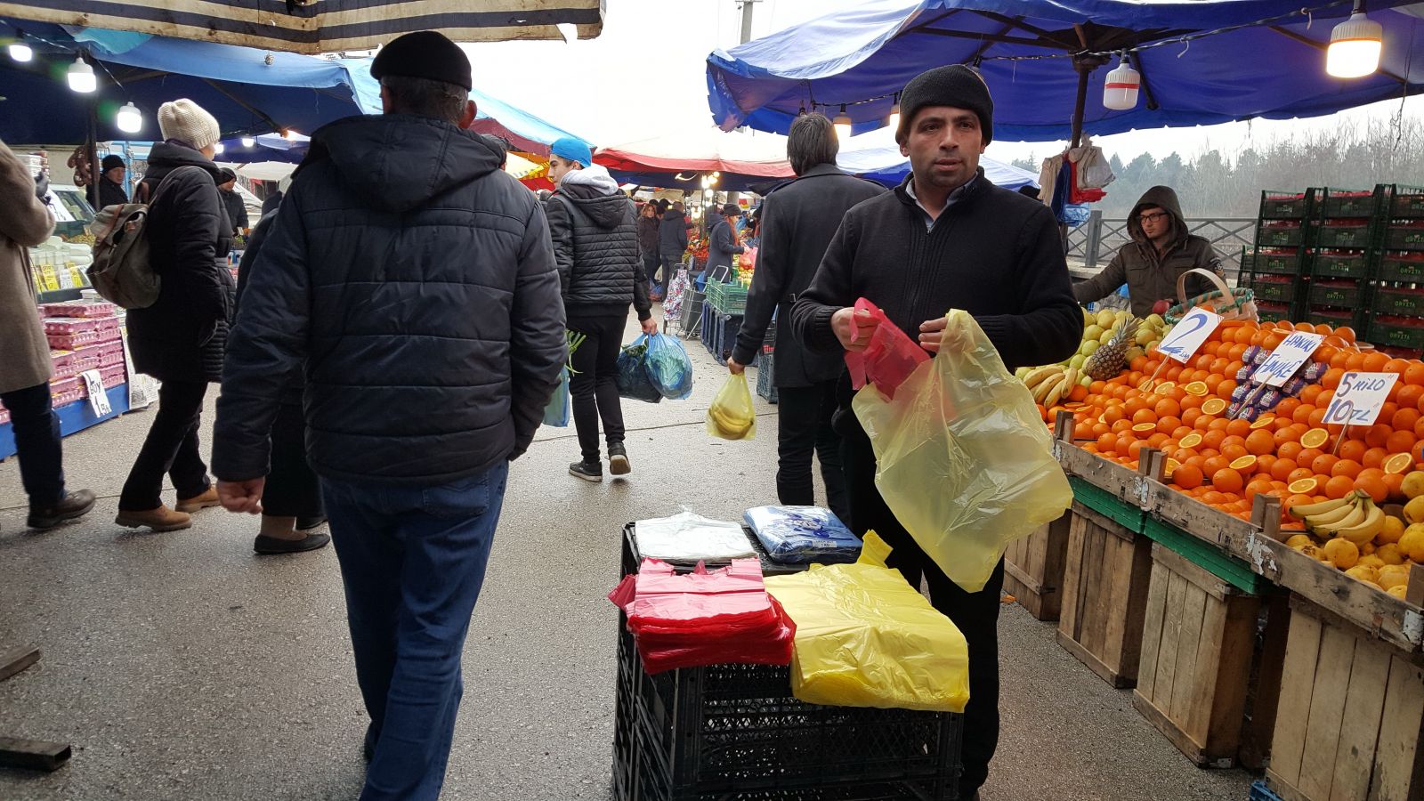 Poşet; markette 25, tezgahta 10 kuruş