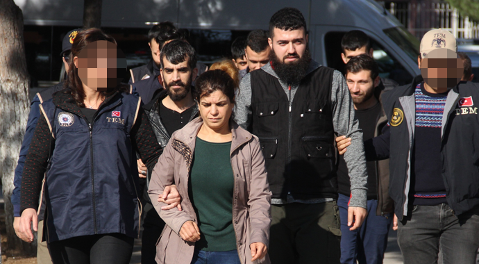 DEAŞ görünümlü PKK'lılar