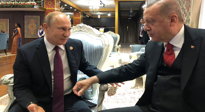 Cumhurbaşkanı Erdoğan'dan liderlerle kritik görüşme