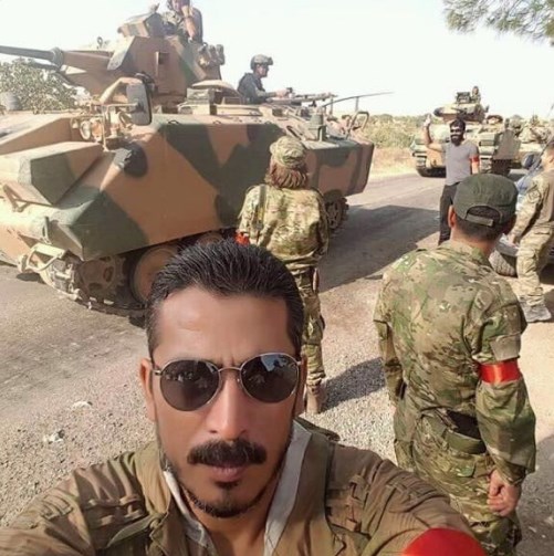 Suriye'deki Türkmen Birlikler Türk tanklarını karşıladı