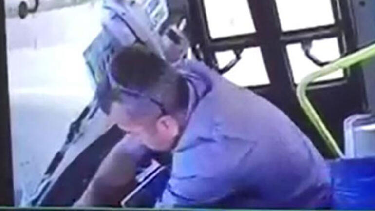 Şoför kalp krizi geçirdi, bekçi faciayı önledi