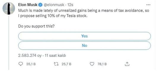 Takipçilerine Tesla sorusu: Elon Musk attığı tweetle yine gündemde