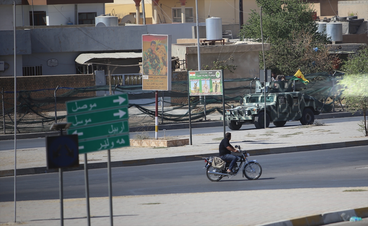 Kerkük'te bozguna uğrayan Peşmerge geri çekiliyor (Son Dakika Kerkük haberleri)