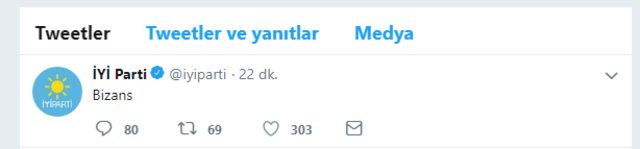 İYİ Parti'den kafa karıştıran tweet! Kimse anlam veremedi