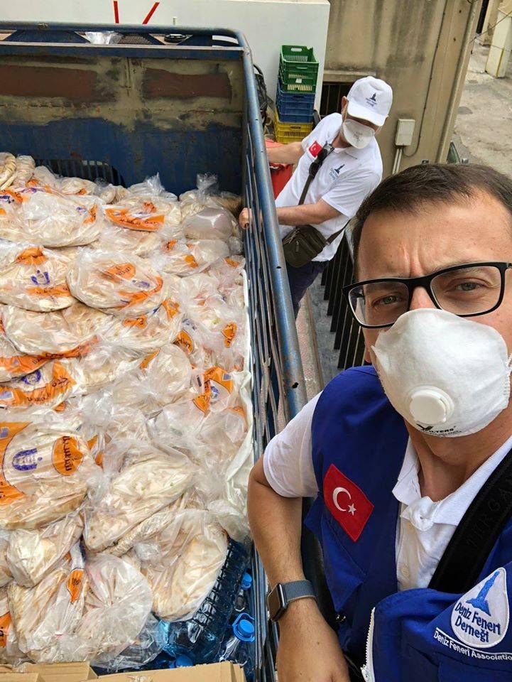 Deniz Feneri Derneği felaket bölgesi Lübnan'da