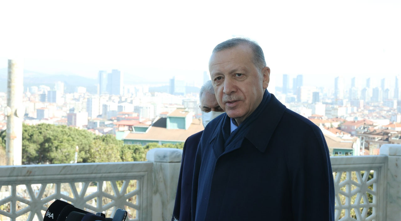 Erdoğan'dan karantina sonrası ilk açıklama: Süreci aşılar sayesinde rahat atlattım