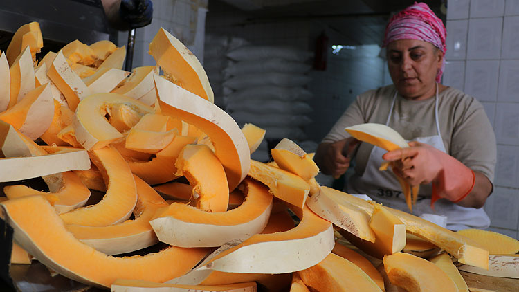 İftar sofraları kabakla tatlanıyor