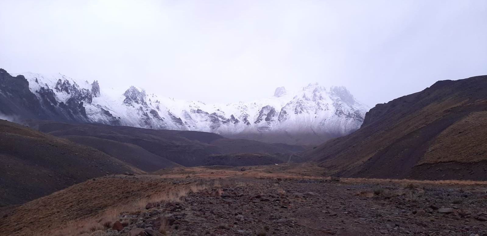 Erciyes'te kar yağışı başladı