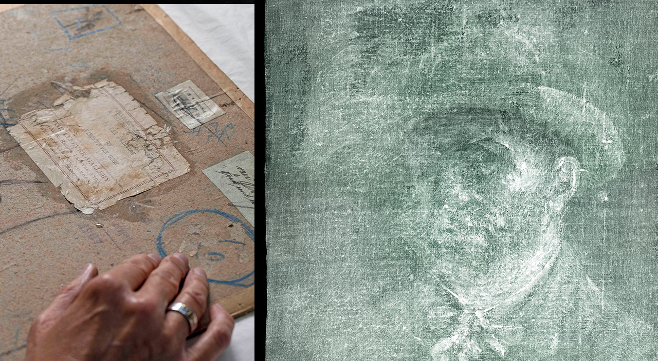 Van Gogh resminin içindeki gizli otoportre ortaya çıktı