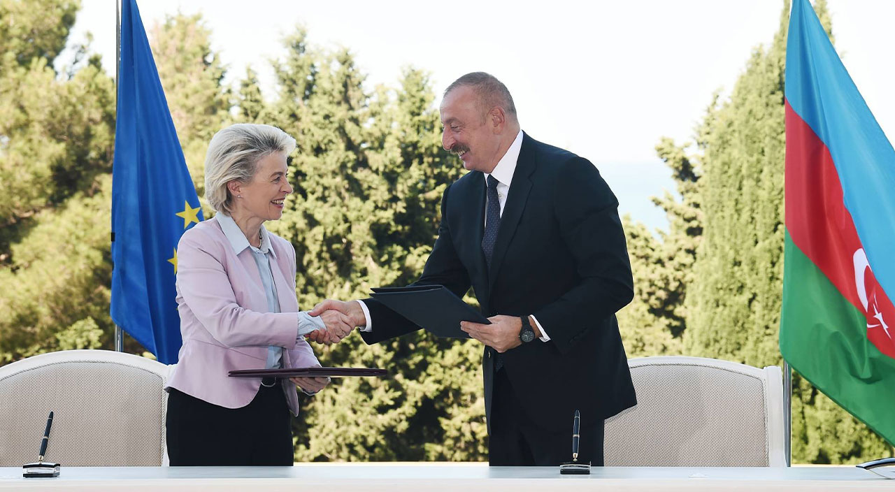 Aliyev anlaşmayı böyle duyurdu: Avrupa'nın enerji haritasını tamamen değiştirdi