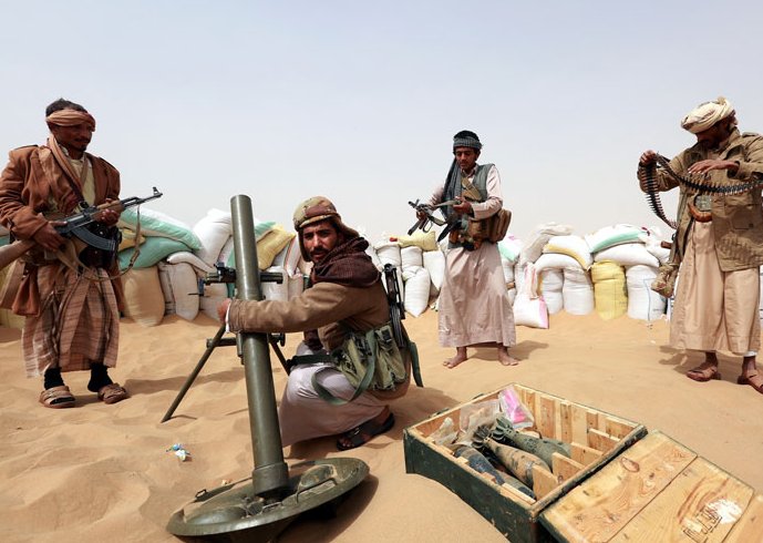 Yemen'den Riyad'a atılan füzenin görüntüsü yayınlandı