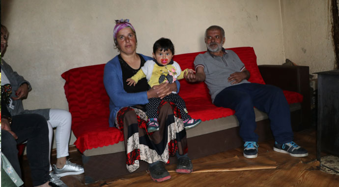 Rize’de 6 kişilik Avcı ailesinin dramı yürek burkuyor