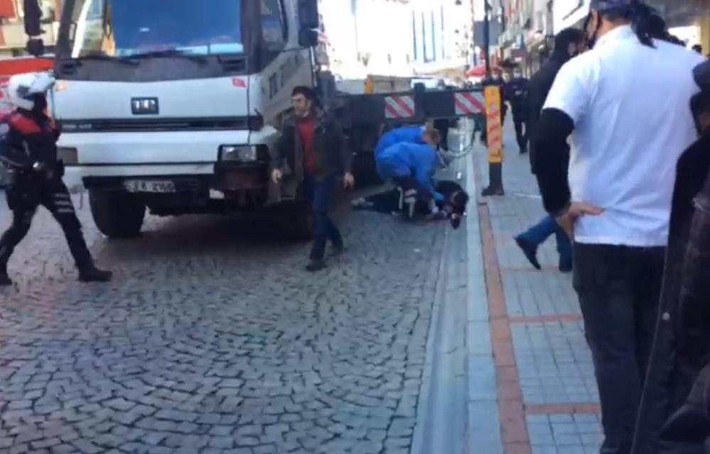 Vinçten düşen reklam şirketi sahibi hayatını kaybetti