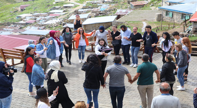 Rize’nin az bilinen doğa harikası Avusor Yaylası