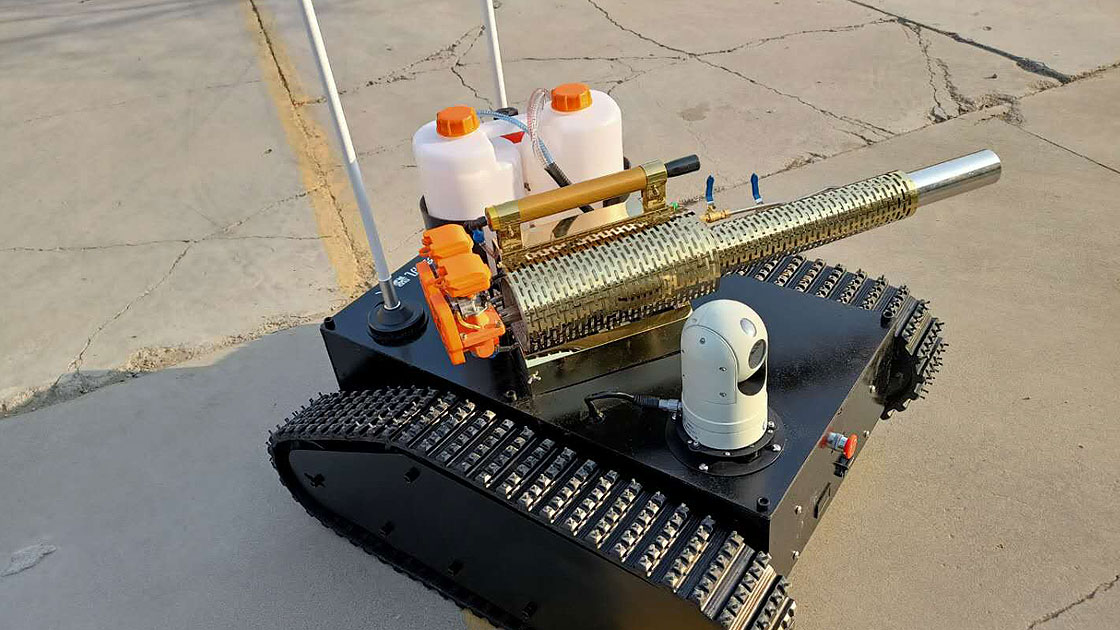 'Salgın karşıtı robot' koronavirüsle mücadele edecek