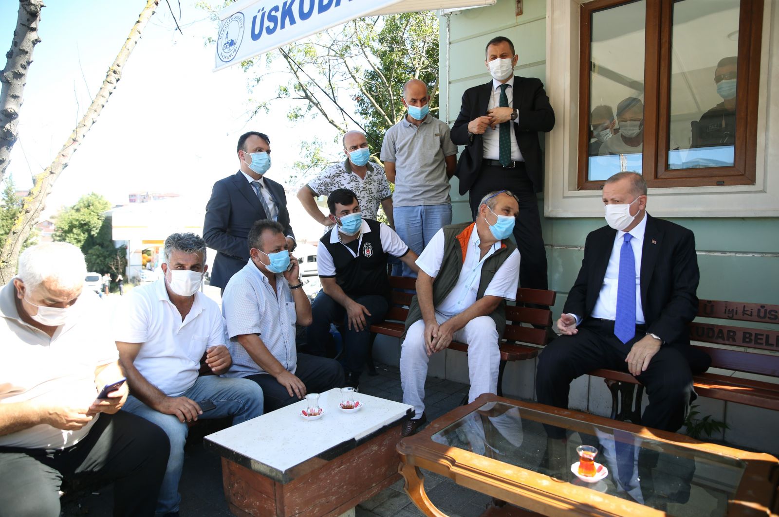 Cumhurbaşkanı Erdoğan'dan sürpriz ziyaret