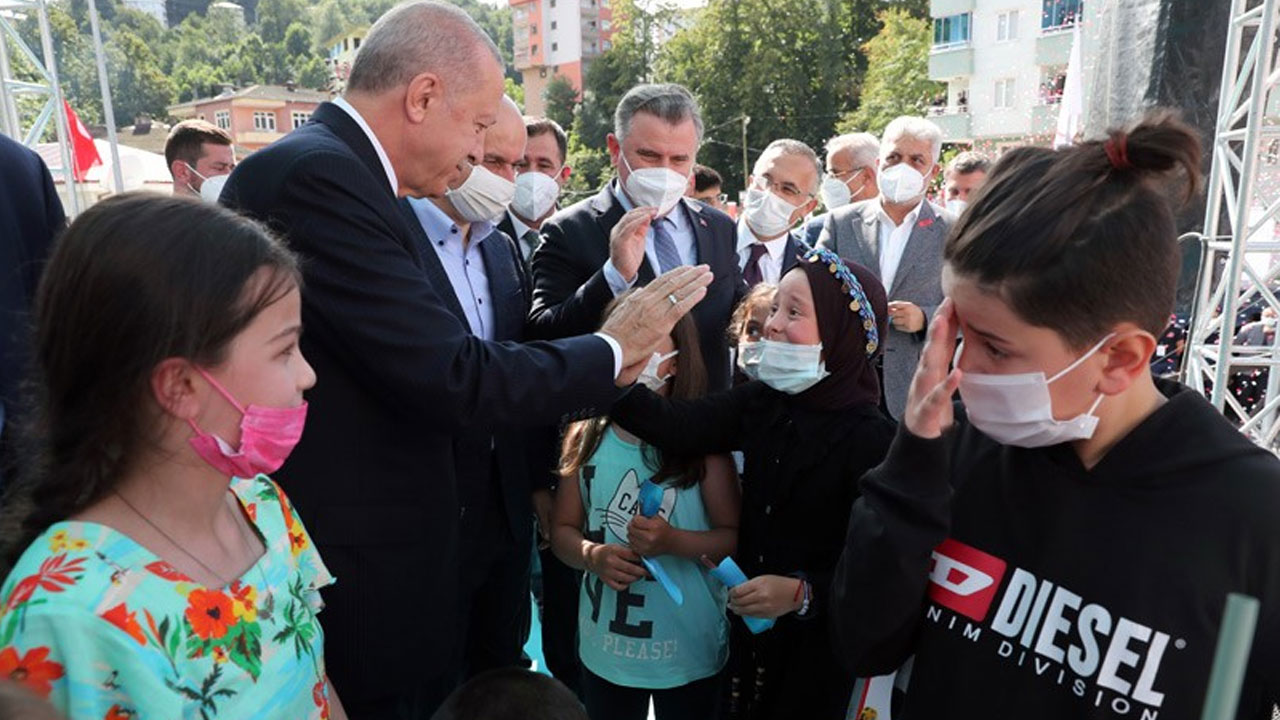 Küçük Fatma Zehra'nın Erdoğan sevgisi