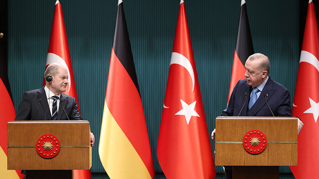 Almanya şansölyesi Scholz Türkiye’de: Kalıcı ateşkes için yılmadan çalışacağız