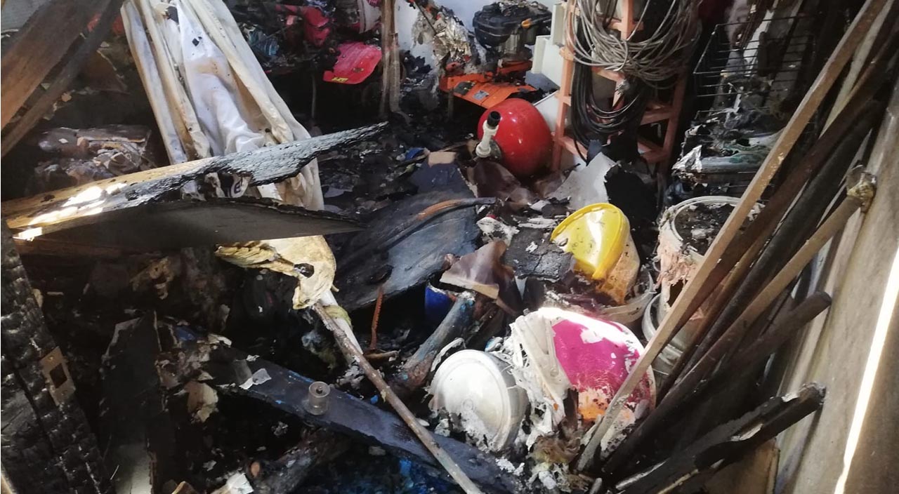 Yangında ölen ablasıyla aynı tabutu paylaştı