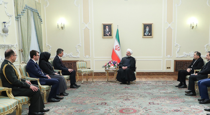 Büyükelçi Derya Örs Ruhani'ye güven mektubunu sundu